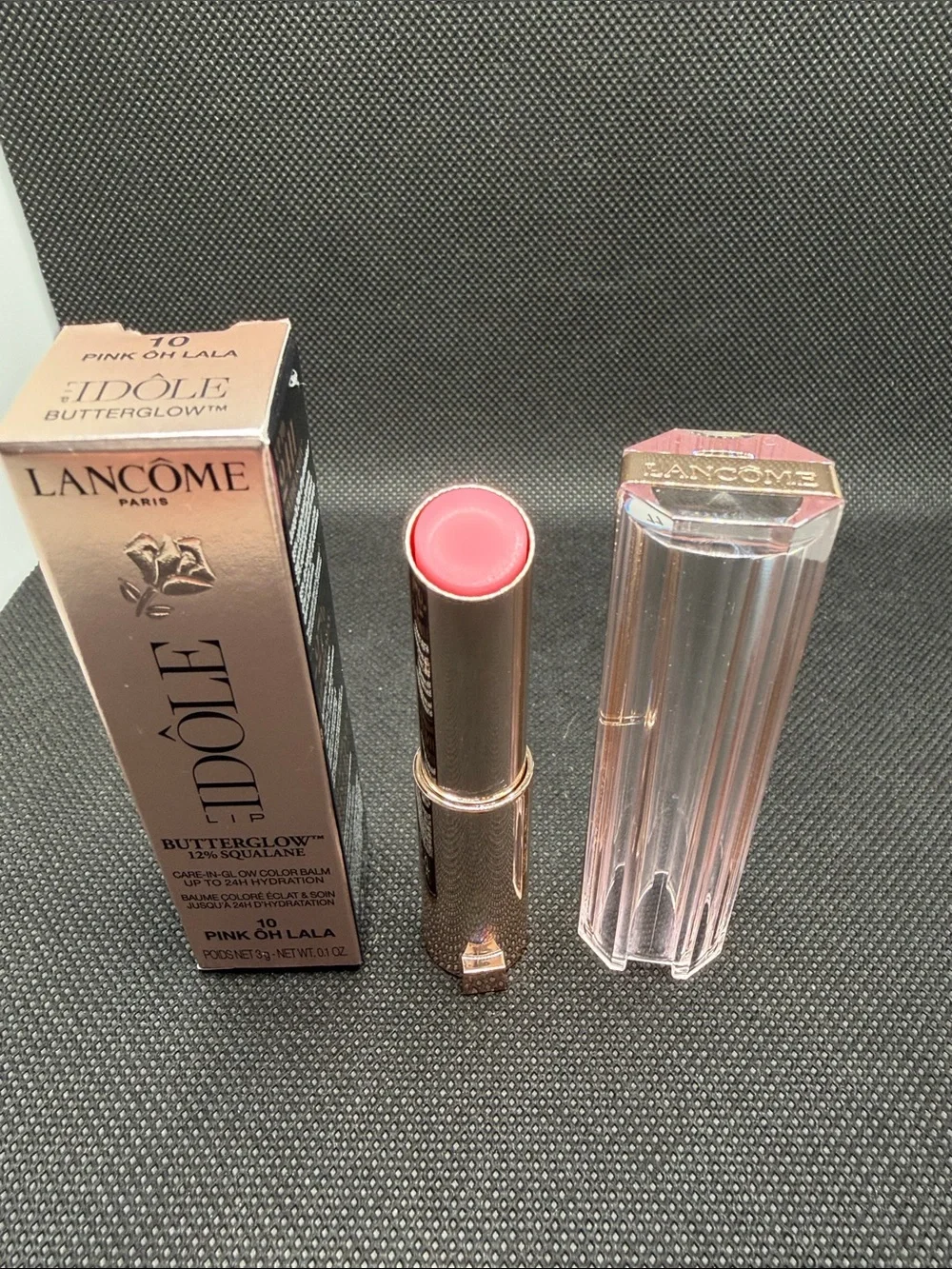 Lancôme Lip Idôle Butterglow color Balm - Pink Oh Lala NEW